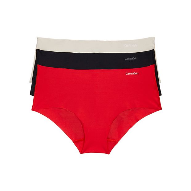 Calvin Klein Women's 3 Pack Invisibles Hipster Panty : : Clothing,  Shoes & Accessories