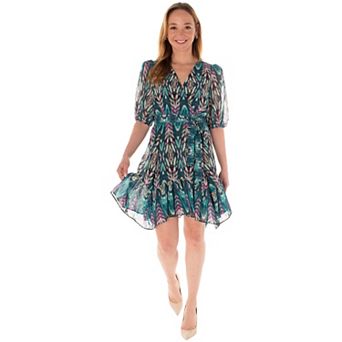 Women's Maison Tara Hanky Hem Fit & Flair Dress