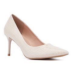Womens White Special Occasion Pumps Heels Shoes Kohl s