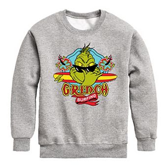 Boys 8-20 Dr. Seuss The Grinch Surfing Fleece Sweatshirt