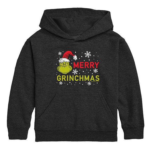 Dr. Seuss - The Grinch - Men's Pullover Hooded Fleece Sweatshirt