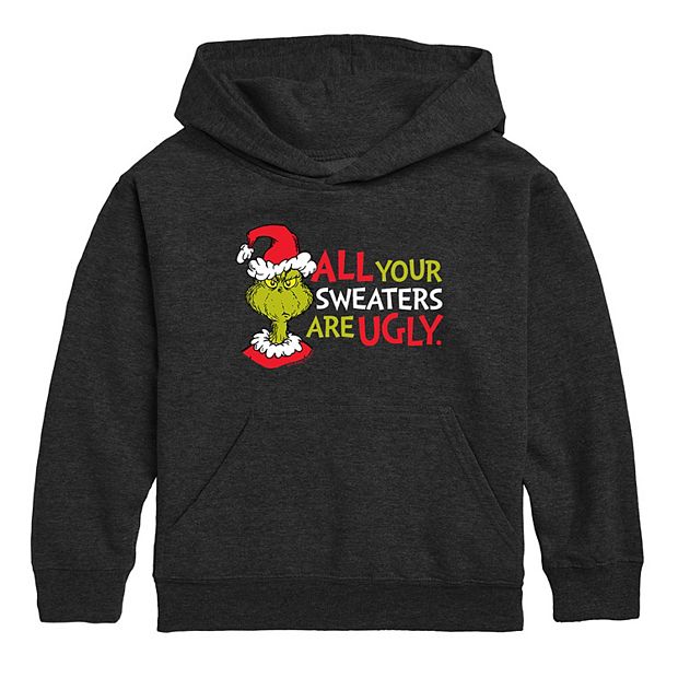 Boys 8-20 Dr. Seuss' The Grinch Who Stole Christmas Grinch Hoodie