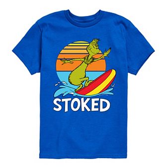 Boys 8-20 Dr. Seuss The Grinch Stoked Graphic Tee