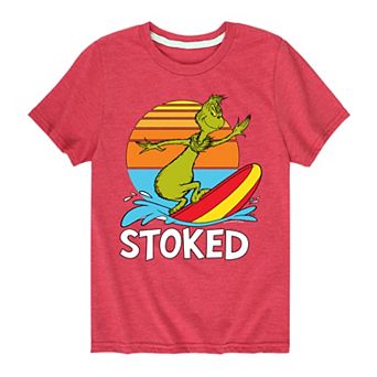 Boys 8-20 Dr. Seuss The Grinch Stoked Graphic Tee