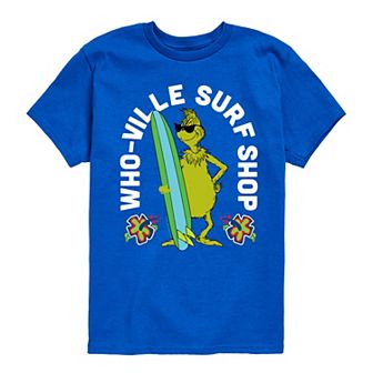 Boys 8-20 Dr. Seuss The Grinch Who-Ville Surf Shop Graphic Tee