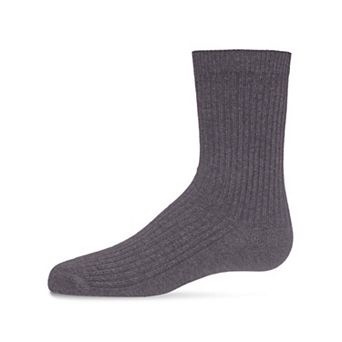 Basic Cotton Blend Kids Crew Sock