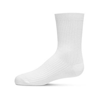 Basic Cotton Blend Kids Crew Sock