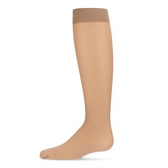 Basic Sheer Girls Knee High 30D