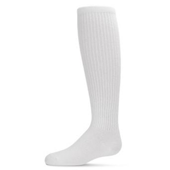 Athletic Ribbed Cotton Blend Knee High Sock