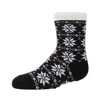 Snowflake Girls Cozy Socks