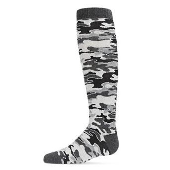 Lurex Camo Knee High