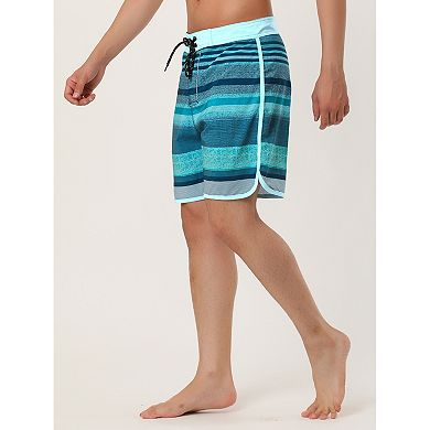 Men's Shorts Swim Shorts Drawstring Waist Summer Board Shorts
