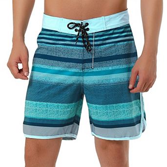 Men's Shorts Swim Shorts Drawstring Waist Summer Board Shorts
