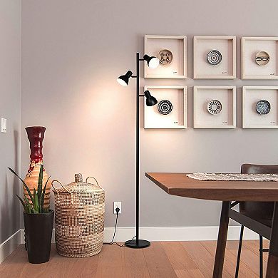 Brightech Ethan 65.5" Led Tree Floor Lamp With Adjustable Rotating Heads
