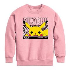 Sweatshirt - Light pink/Pokémon - Kids