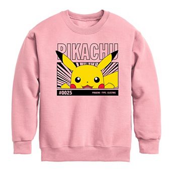 Girl's Pokemon Peeking Pikachu Fleece
