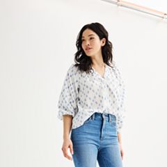 Womens Sonoma Goods For Life Blouses Shirts & Blouses - Tops, Clothing