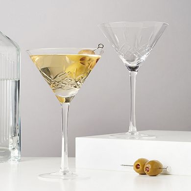 Viski Admiral Martini Glasses