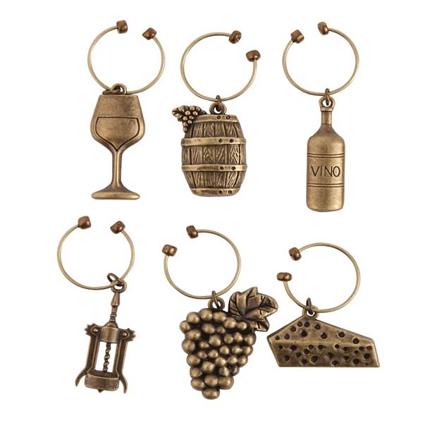 Twine Vineyard Wine Charms