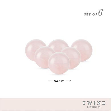 Twine Rose Quartz Wine Gems