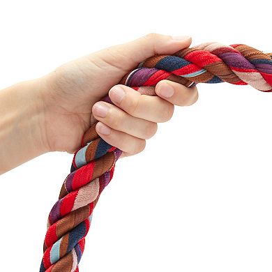 Tug of War Rope for Kids, Team Building, Field Day Games for Adults, Outdoor Activities, Multicolor (35 Ft)
