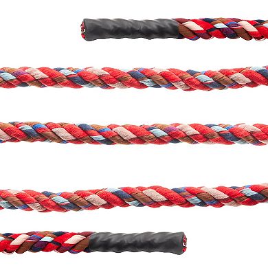 Tug of War Rope for Kids, Team Building, Field Day Games for Adults, Outdoor Activities, Multicolor (35 Ft)