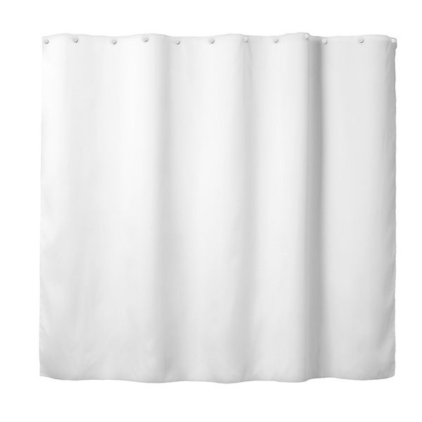 Hookless Antimicrobial PEVA Shower Curtain Liner - Frost