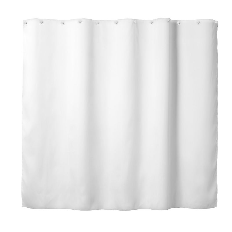 Hookless Antimicrobial PEVA Shower Curtain Liner, Size: 70X54, Frost