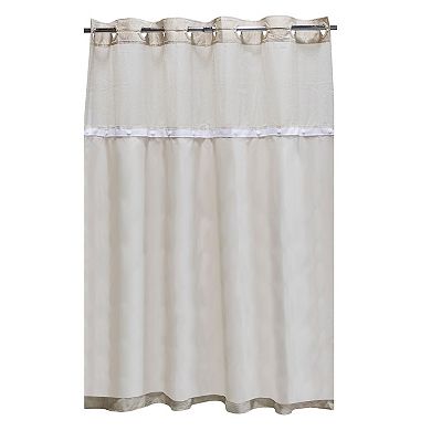 Hookless Antimicrobial PEVA Shower Curtain Liner