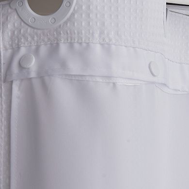Hookless Fabric Shower Curtain Liner