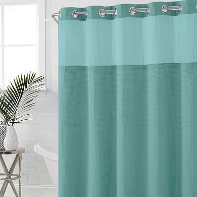 Hookless Waffle Shower Curtain