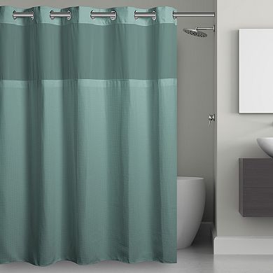 Hookless Waffle Shower Curtain