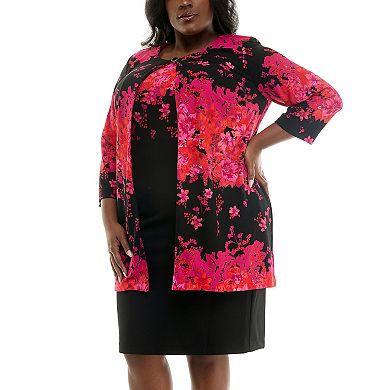 Womens Danny & Nicole Tunic Jacket and Dress