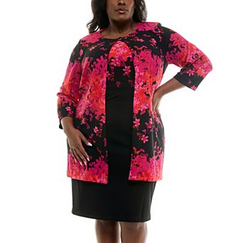 Womens Danny & Nicole Tunic Jacket and Dress