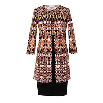 Womens Danny & Nicole Tunic Jacket and Dress