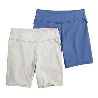 Girls 6-16 SO® Adaptive High-Rise Bike Shorts