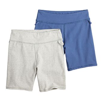 Girls 6-16 SO® Adaptive High-Rise Bike Shorts