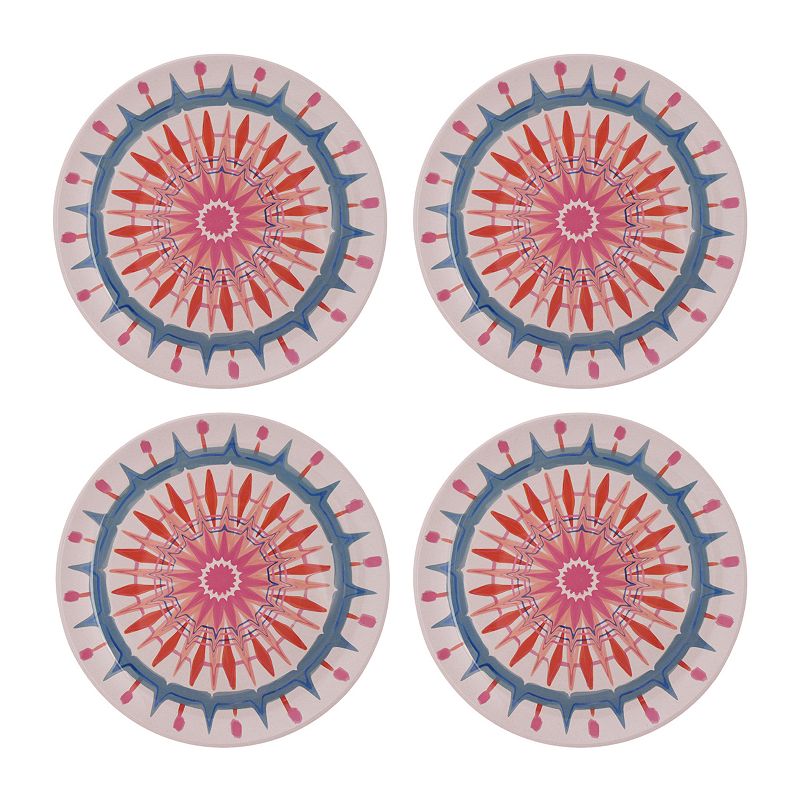 Food Network Mirano Medallion Dinner Plates 4-piece Set