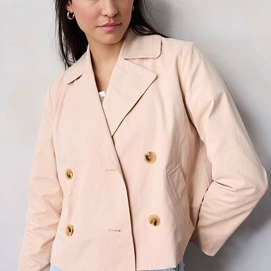 Women's LC Lauren Conrad Short Trench Coat