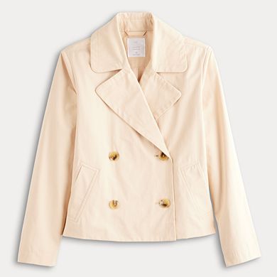 Women's LC Lauren Conrad Short Trench Coat