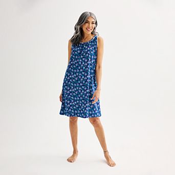 Women's Croft & Barrow® Lace-Trim Nightgown