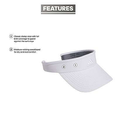 Adidas match visor hotsell