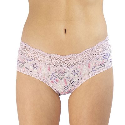 Juniors' SO® Daisy Lace Boybrief Panty SO72-001