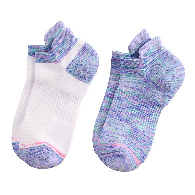 Women's Dr. Motion 2-Pack Space Dye Compression Ankle Socks