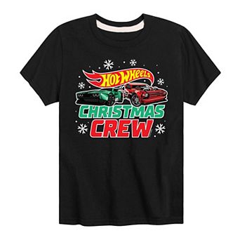 Boys 8-20 Hot Wheels Christmas Crew Graphic Tee
