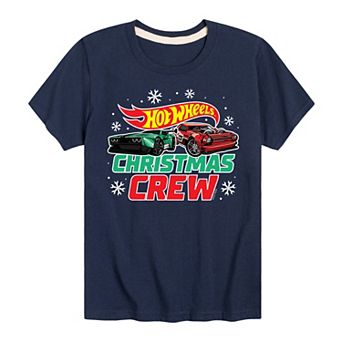 Boys 8-20 Hot Wheels Christmas Crew Graphic Tee