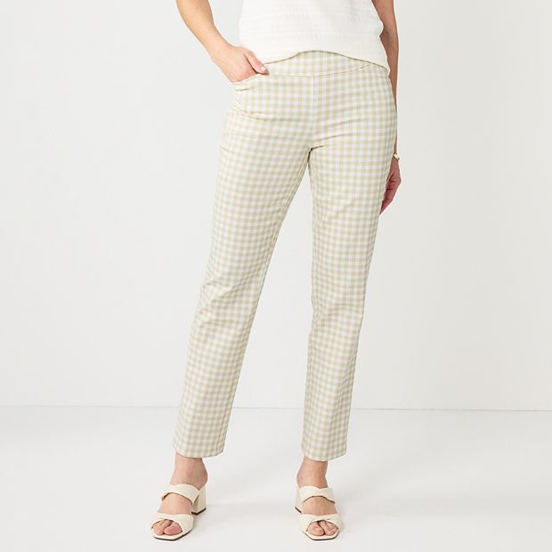 Petite Croft & Barrow® Effortless Stretch Ankle Pants