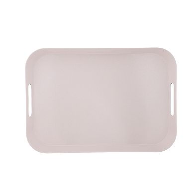 Food Network™ Large Two-Tone Melamine Serving Platter with Handles