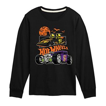 Boys 8-20 Hot Wheels Halloween Long Sleeve Graphic Tee