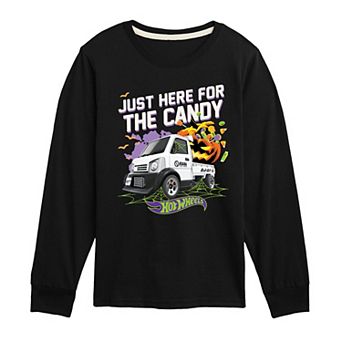 Boys 8-20 Hot Wheels Just Here For The Candy Long Sleeve Graphic Tee